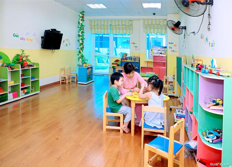 Tổng hợp các loại thiết bị mầm non cần thiết cho các trường mới xây