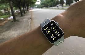 Dây đeo luyện tập thẻ thao tiêu chuẩn với apple watch series 2.